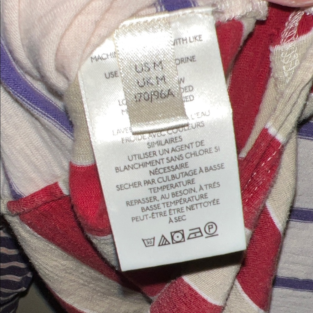 We The Free Striped Long Sleeve Top- Size M - Picture 6 of 7